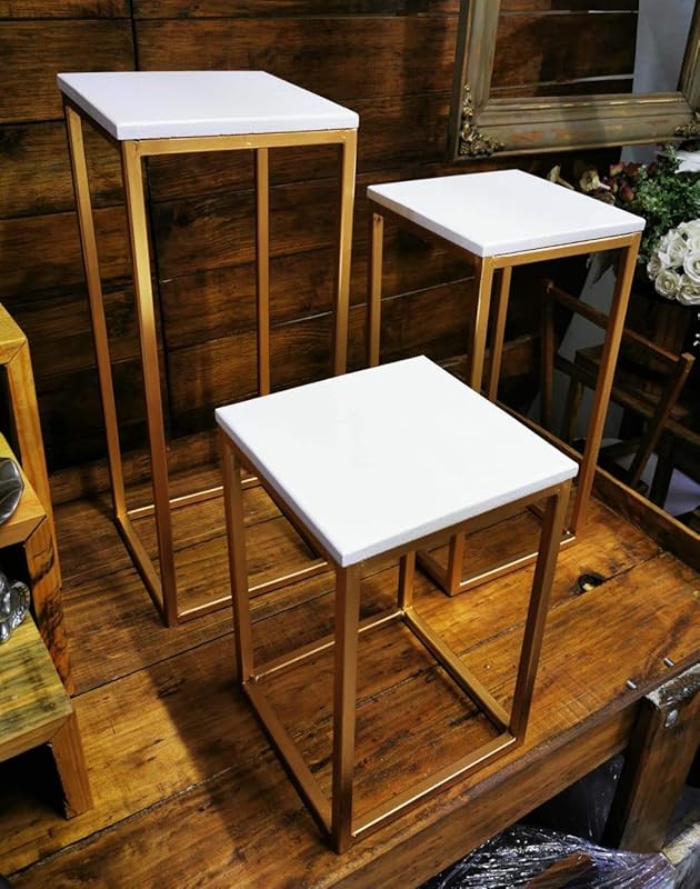 Mesas de Herreria para Candy Bar (Cuadradas): Amazon.com.mx: Handmade