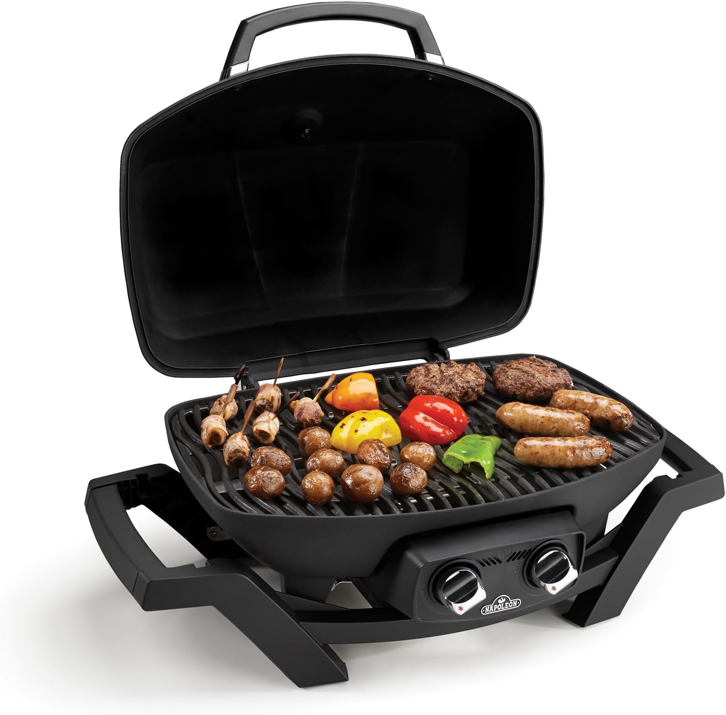 Review Napoleon TravelQ PRO285BK Portable Propane Gas Grill, Black