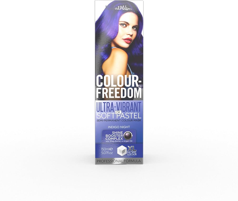 Knight & Wilson Colour-Freedom Indigo Night Semi-Permanent Hair Colour 150ml