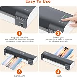 Bonsaii A3 Laminator L318 A3 13in Never Jam NTC Three Heat Settings Grey view 6
