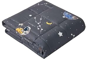 anfie Weighted Blanket Kids (40"x60" 5lbs), Weighted Blanket Cooling Blanket for Sleeping,Throw Size Breathable Blanket with 
