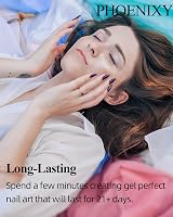 Phoenixy Gel Nail Polish 21 Colors Set with Base Top Matte 8ml view 3