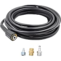 AR Blue Clean PW909UH-R 25 Foot High Pressure Hose Kit. Includes 25’ Super Soft Hose, 100 Series Transfer Adapter, 300 Series