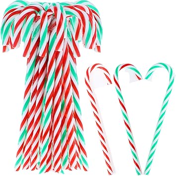 Amazon Co Jp クリスマスキャンディケーン 吊り下げデコレーション プラスチック クリスマスツリーキャンディケーン 吊り下げ式 ホリデーパーティーデコレーション クリスマスツリーデコレーション 30 ホーム キッチン