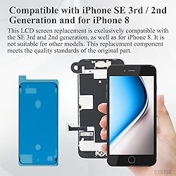 CYKJGS for iPhone SE 3rd / 2nd Generation and for