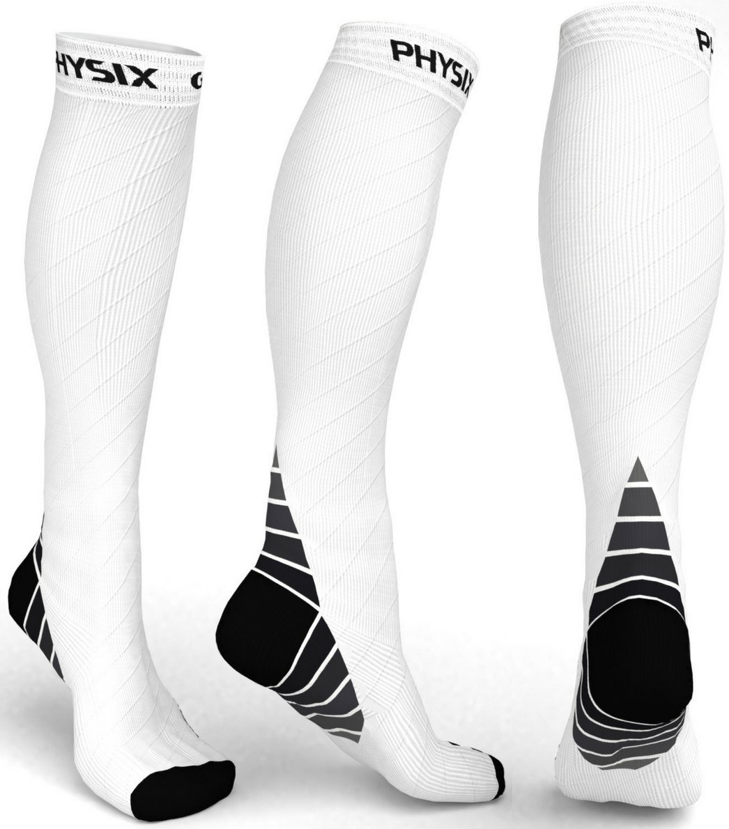 Physix Gear Compression Socks for Men & Women (2030 mmHg) Best