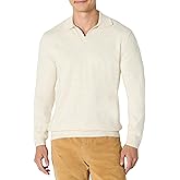 Amazon Essentials Men's Long Sleeve Regular Fit Knit Polo Sweater