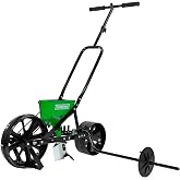 CHAPIN 8701G TurfPro Push Seeder Streamlines Row Planting in Prepared Soil | Rust-resistant 1.5L poly hopper, handles up to 20 seed varieties with interchangeable plates