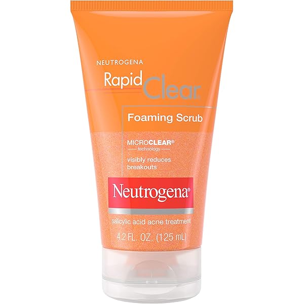 neutrogena foaming scrub