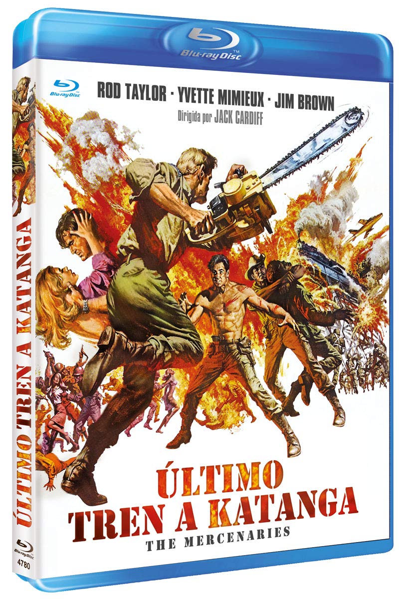 Dark of The Sun (The Mercenaries) Region B - Spanish Import - Plays in English Without Subtitles
