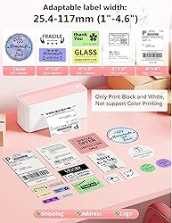Phomemo Bluetooth Thermal Label Printer, 241BT 4X6