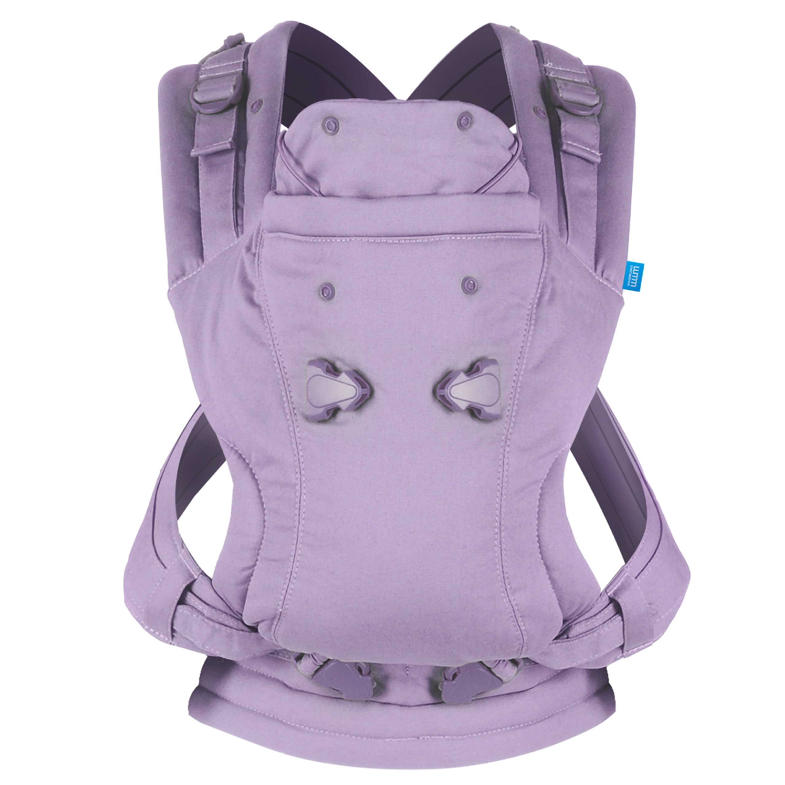 We Made Me Imagine Classic Baby Carrier, Parent Facing, World Facing and Back Carry, From Newborn to 36 Months, Lavender
