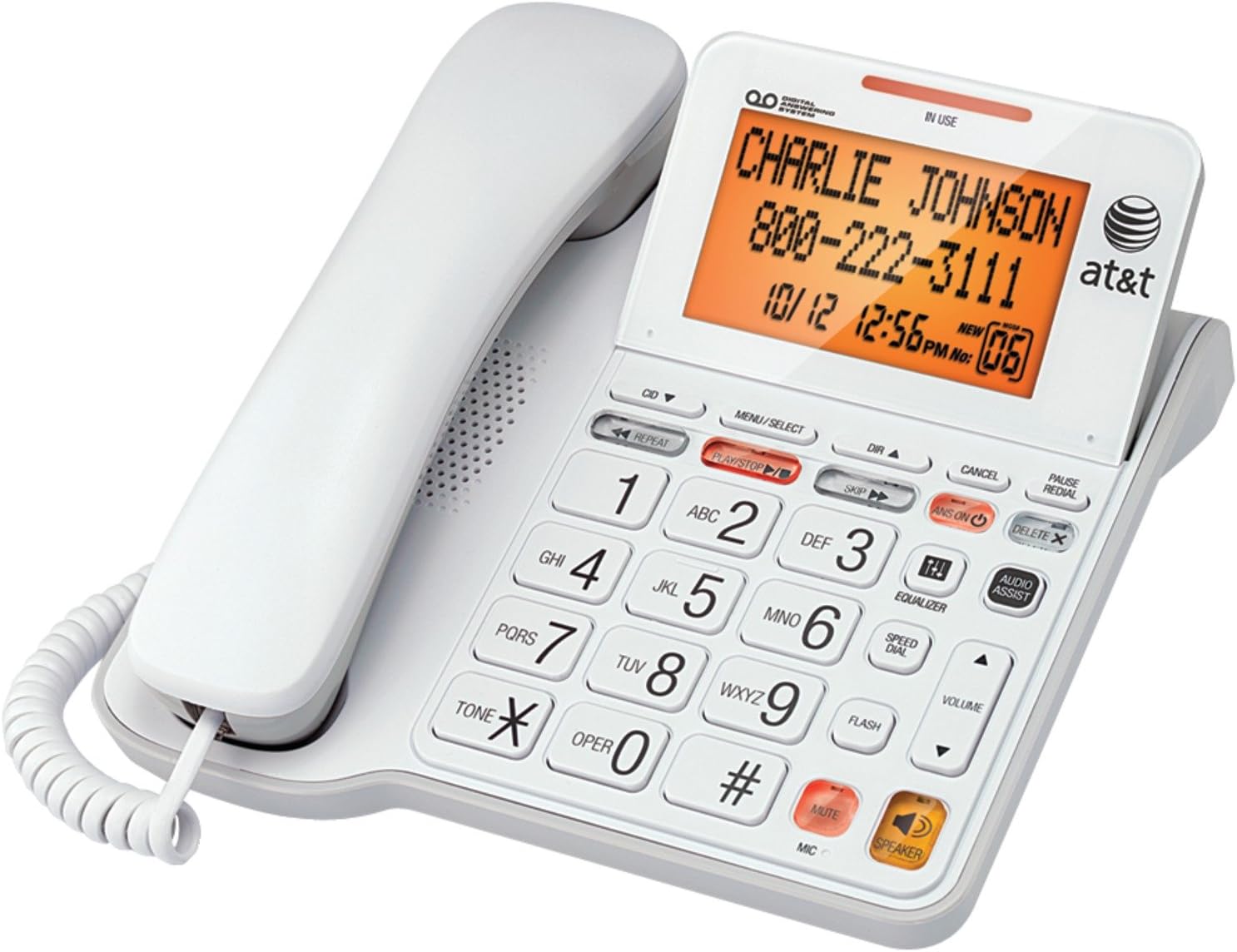 WMU AT&T CL4940 CL4940 Corded Speakerphone