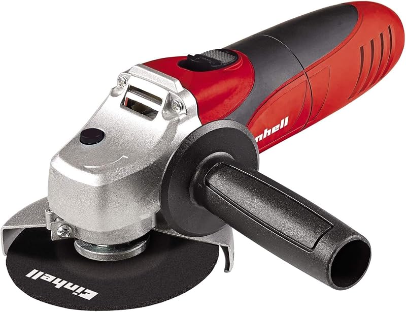 Einhell TC-AG 115 500W 115mm Angle Grinder Red 12,000 rpm Spindle Lock