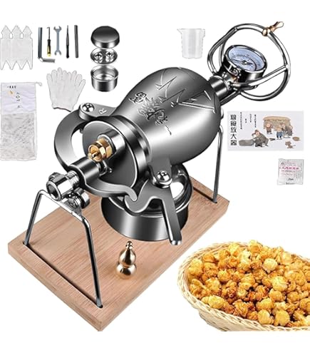 Amazon.com: KYZTMHC Chinese Popcorn Cannon Stainless Steel