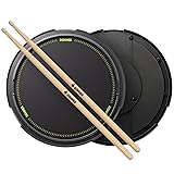 Drum Practice Pad 12 Inches, Donner Quiet Drum Pad