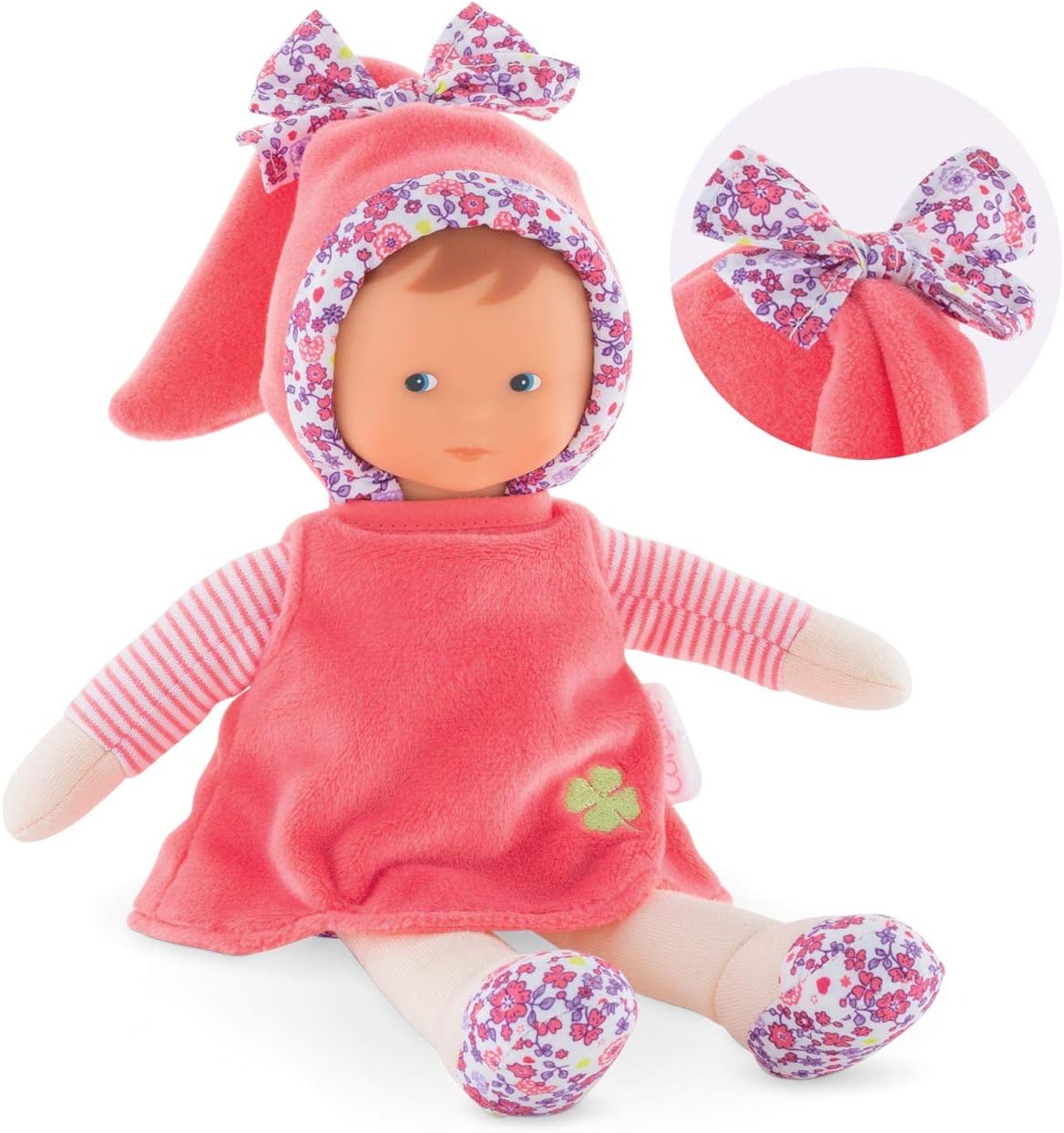 Corolle Miss Floral Bloom-9.5 Inch/ 24cm Small Baby Doll, Multi