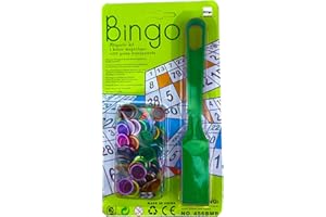 FSTgo Magnetic Green Wand & 100 Chips Bingo Set Game Accessories Educational STEM Kit for Learning/Sensory Box/Science/Counting/Sorting