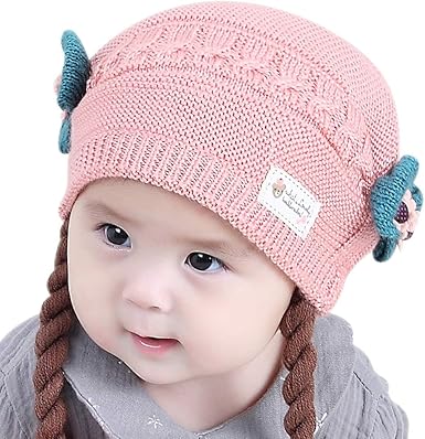 infant girl knit hats