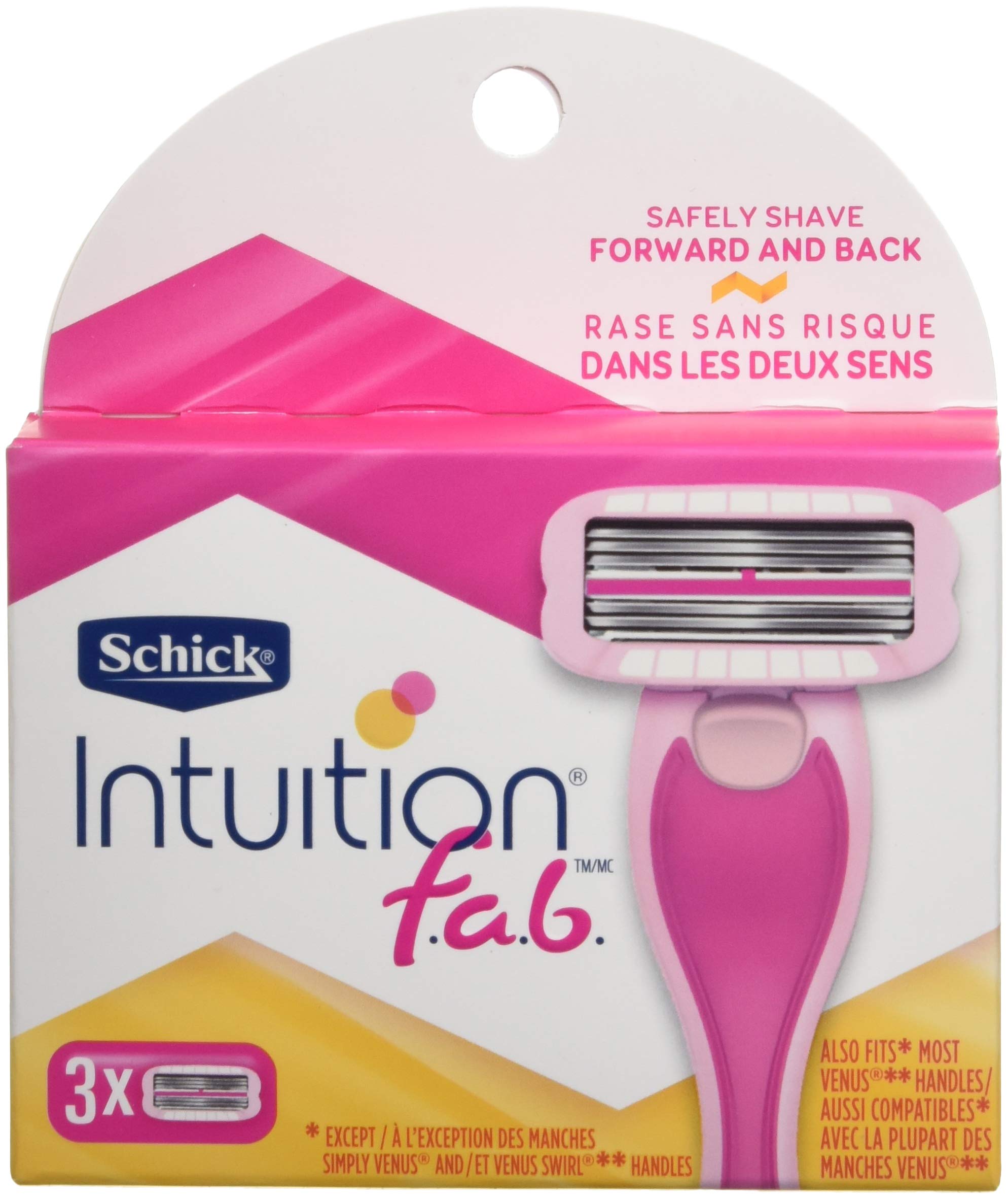 Amazon.com: Schick Intuition f.a.b. Razor, Effortless ...