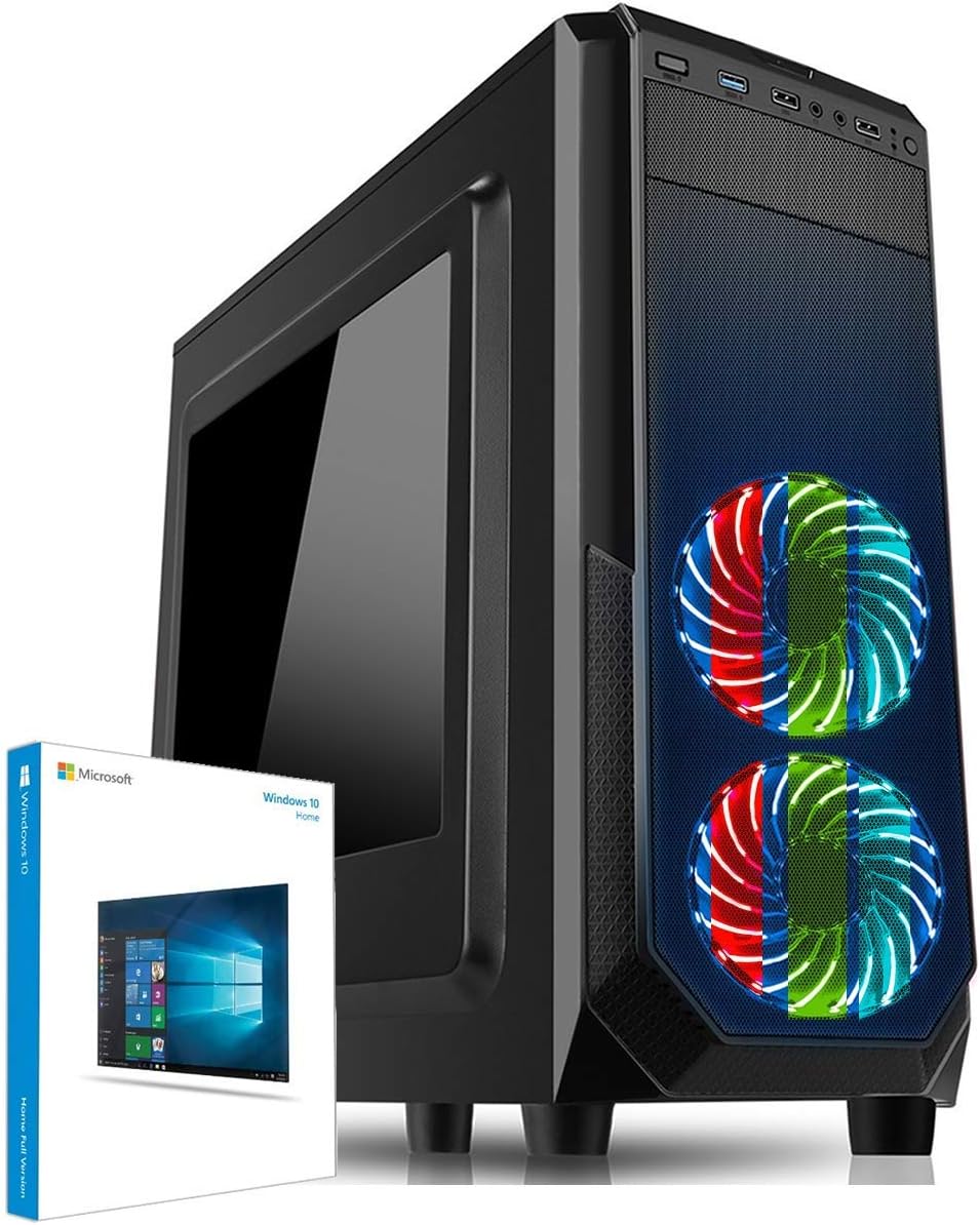 PALICOMP Gaming PC INTEL Kaby Lake i7 7700K 4.2Ghz/4.5Ghz Turbo - 16GB DDR4 2133Mhz - 240GB SSD - 1TB Sata3 HDD - Windows 10 - NVIDIA GTX1060 6GB - Home PC Gaming Desktop - CAS2