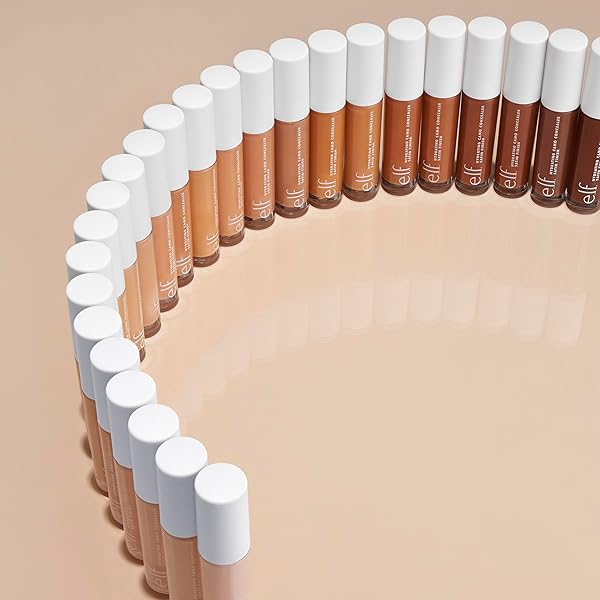 E.L.F. HYDRATING CAMO CONCEALER, LIGHTWEIGHT, FULL COVERAGE, LONG LASTING, CONCEALS, CORRECTS, COVERS, HYDRATES, HIGHLIGHTS, MEDIUM SAND, SATIN FINISH, 25 SHADES, ALL-DAY WEAR, 0.20 FL OZ