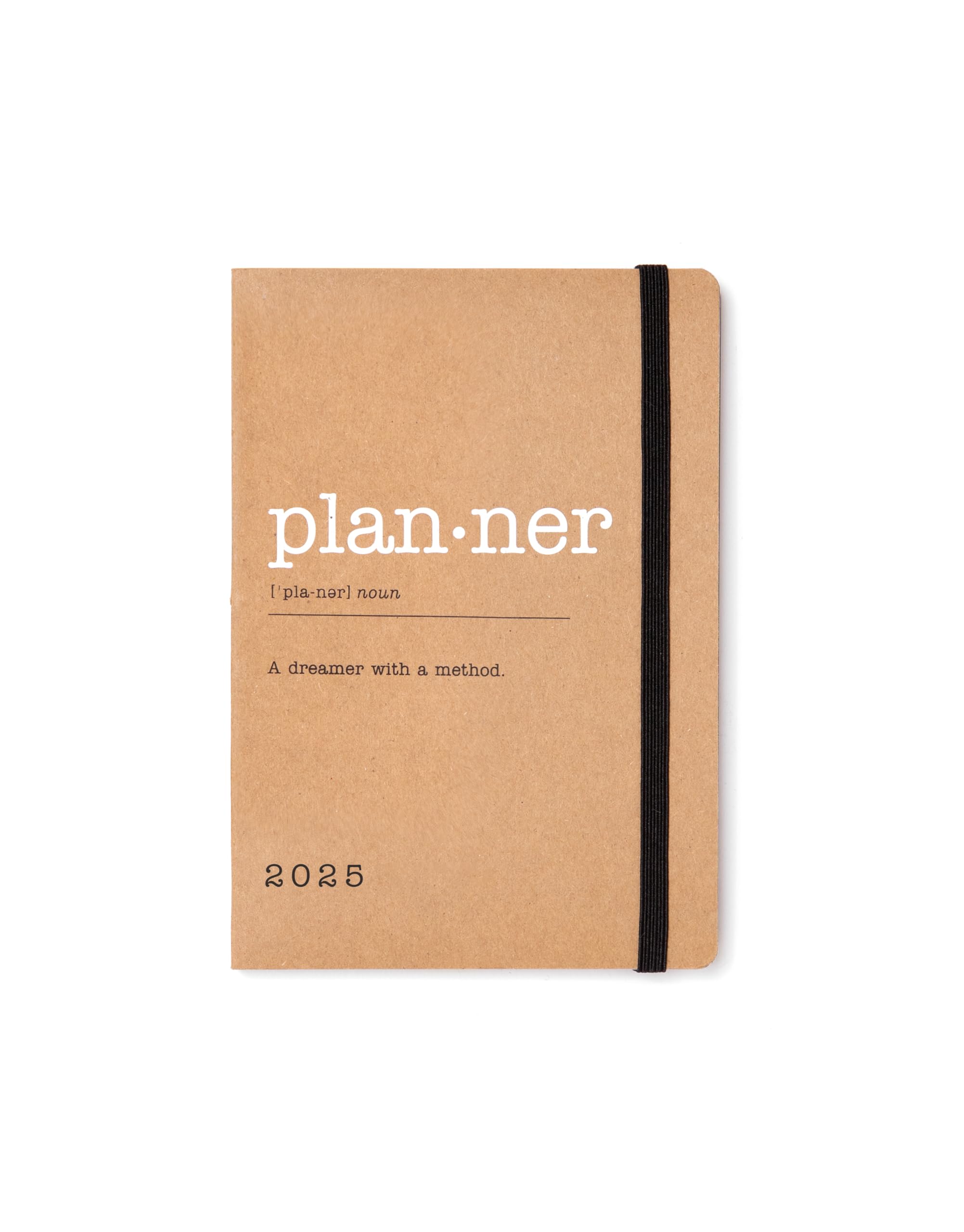 Letts of London Eco Writers Words A6 week to view 2025 diary - kraft