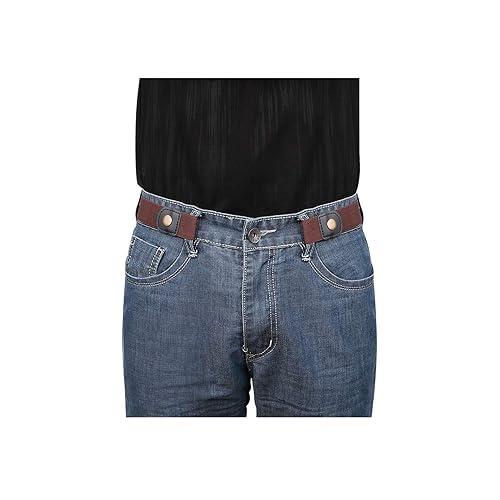 XZQTIVE No Buckle Invisible Elastic Stretch Belt for Men/Women