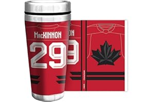 16oz Full Wrap Tumbler Travel Mug | Team Canada Olympics 2026 | Nathan MacKinnon | Jersey