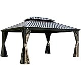 Outdoor curtains for gazebo