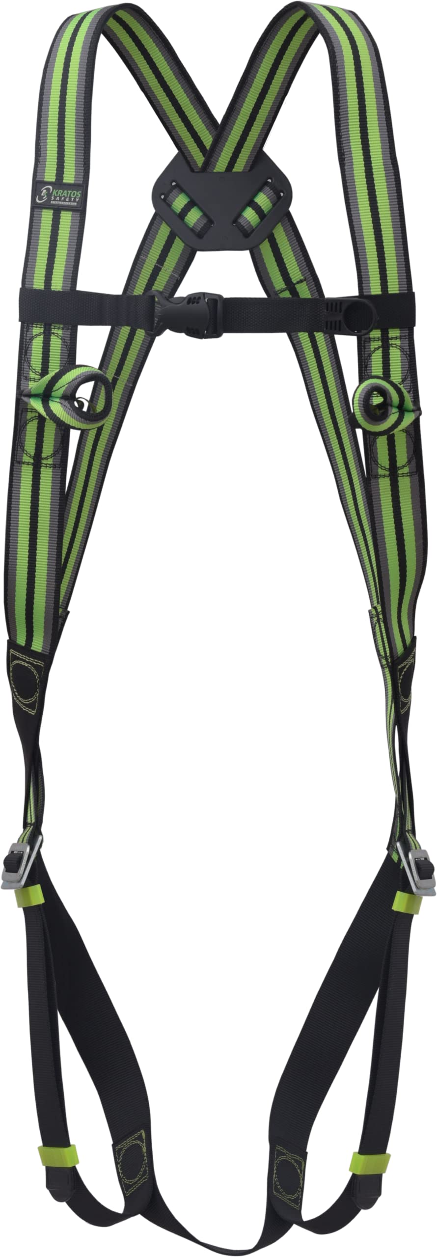 Kratos Body Harness 2 Atachment Points, Safety Harness Conforms to EN 361, PPE, CE-Certified, with serial number, free PPE management app