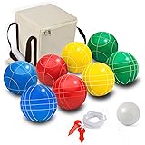 HOOTO Bocce Ball Set, 100mm Bocce Ball Game Set