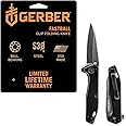 Gerber Gear Fastball - Slim, Lightweight Folding Knife with Lock Release - Pocket Knife with 3-Position Clip - EDC Gear - 3", Black