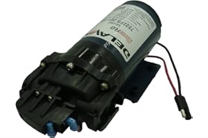 DELAVAN AG PUMPS, INC. Delavan 7822FS-201-SB Flex Diaphragm Pump 12V, 60 PSI, 2.2 GPM, Demand Pump with 3/4" QA Ports