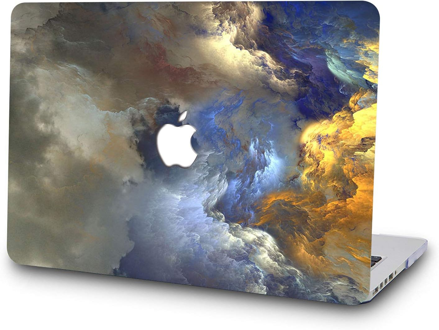 DTangLsm Waterproof Protective Plastic Hard Case Cover for MacBook Air 13 Inch Model A1369/1466(Nature)