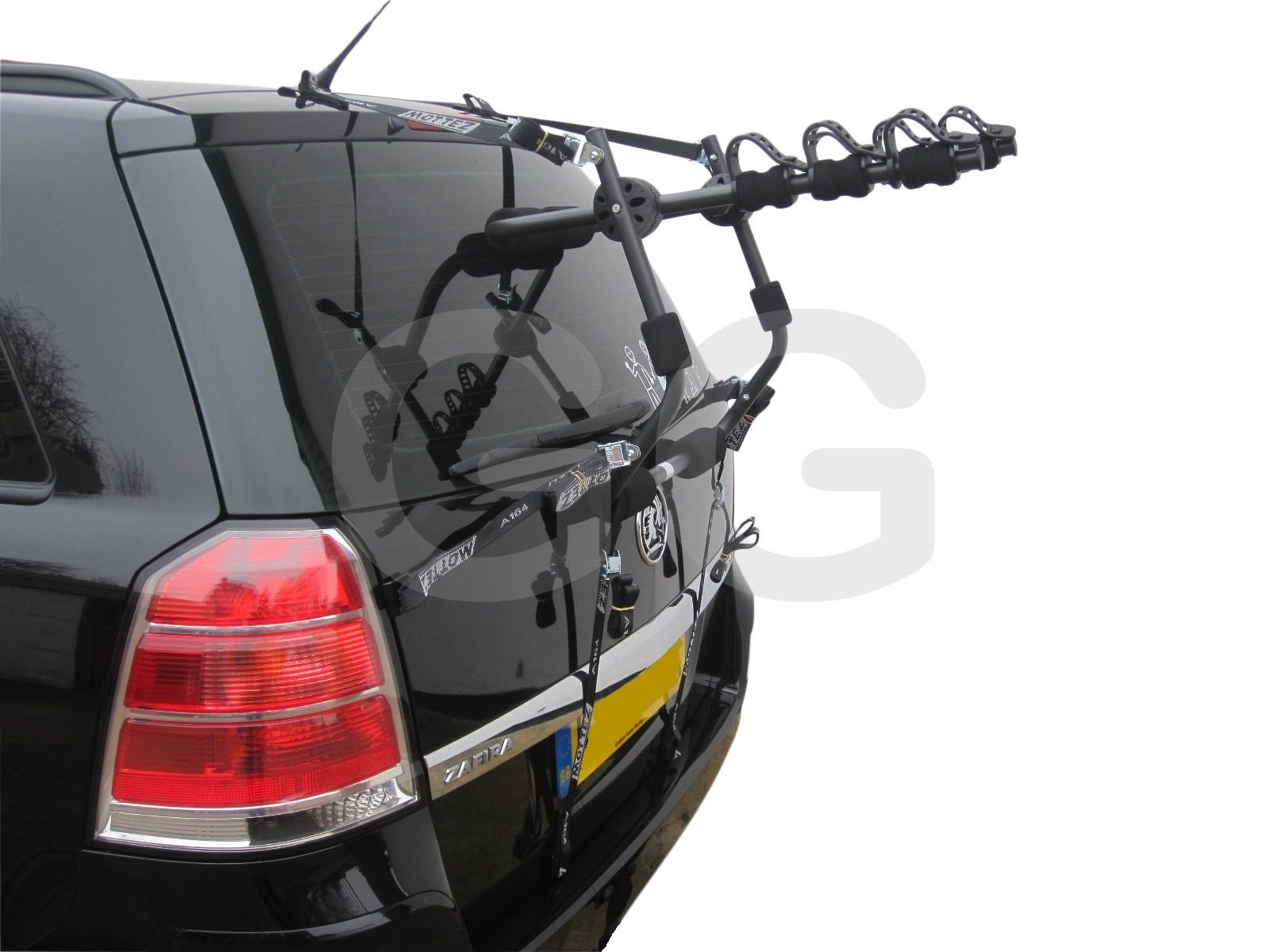 Car 3 Bike Cycle Carrier Rack Rear Door Boot Mounted Vauxhall Zafira