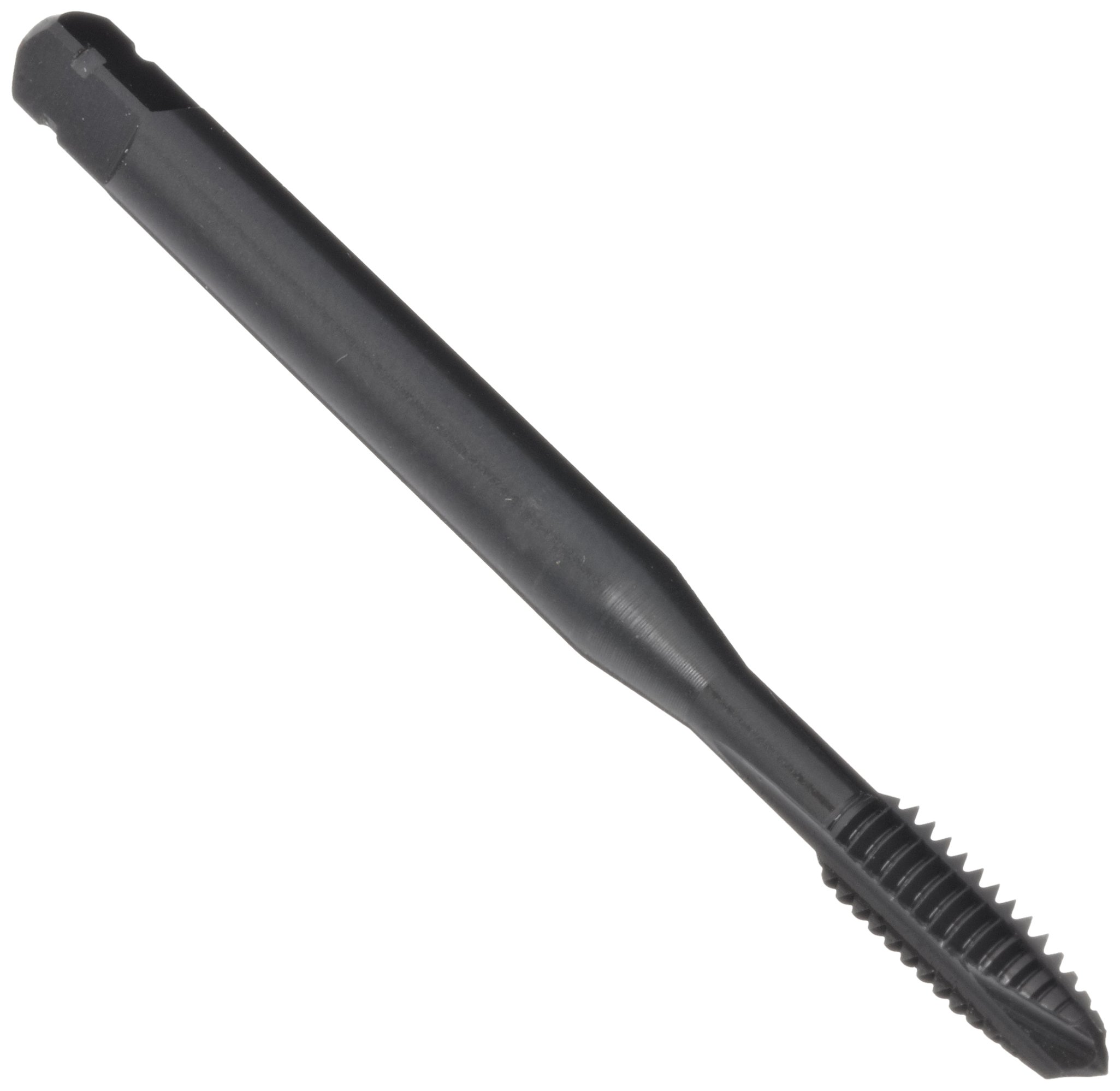 Dormer E0218-32 Series E021 HSS-E-PM Spiral Point Machine Tap UNC with Steam Tempered Finish, ISO Standard, 8"-32 Thread, 4.166 mm Cutting Diameter, 53 mm Length