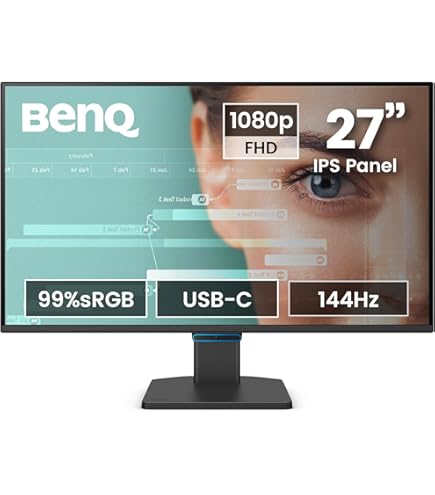 Amazon.com: BenQ GW2791 27” 1080p FHD 100Hz IPS Eye-Care Monitor