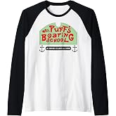 Spongebob Squarepants Mrs Puffs Boating School Raglan Baseball Tee