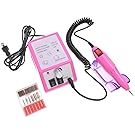 Professional Finger Toe Nail Care Electric Nail Drill Machine Electric Nail File Drill and Manicure Pedicure Set, 20000RPM Low Heat Low Noise Low Vibration