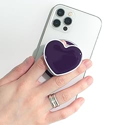 On The Grip Magnetic Cute Solid Macaron Color Heart