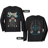 Ghost Throne Front/Back Long Sleeve T-Shirt