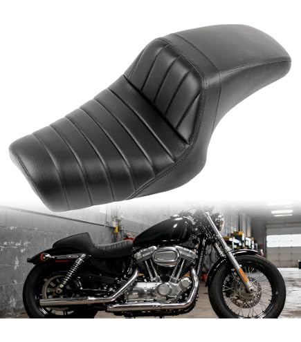 Amazon.com: Saddlemen Step-Up Tuck-n-Roll/Lattice Stitch Black