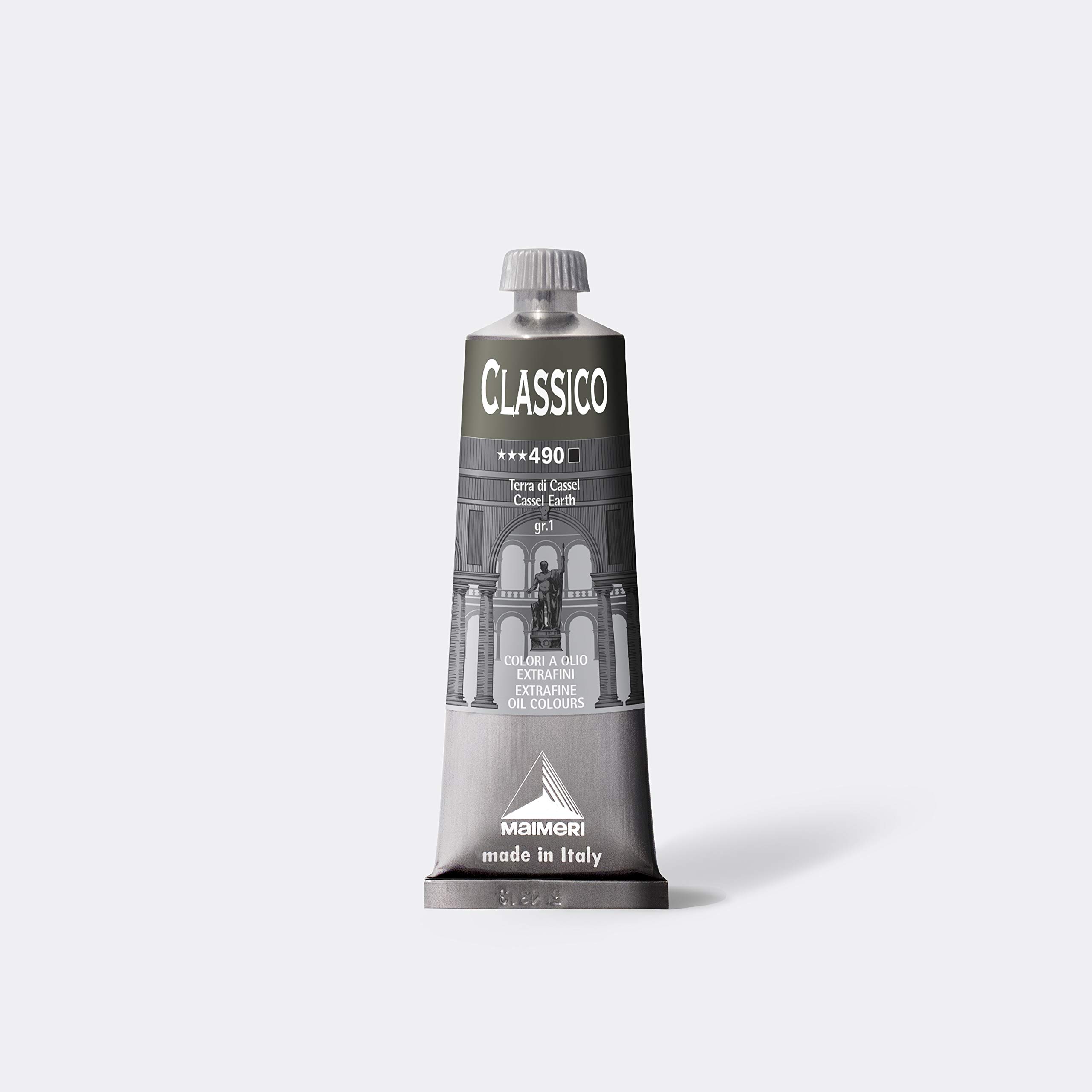 MAIMERI Classico 60 ml, Extra fine Artist Oil Colour, Kasseler Erde