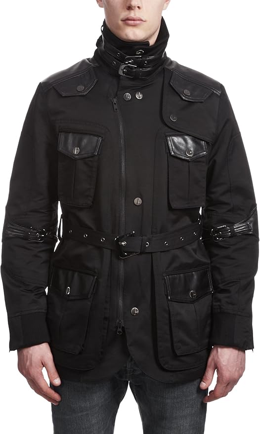 Goldspun Navy Seal Men's Jacket Black Medium Amazon.co.uk Clothing