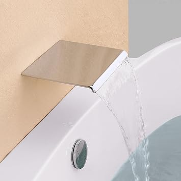 Jinyuze Stainless Steel Waterfall Vessel Faucet Wall Mount Bath