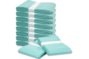Zippland Diaper Pail Liner Refills Bags Compatible with Janibell Akord 330 Series Adult Diaper System, Green, Lightly Scented, 10 Count