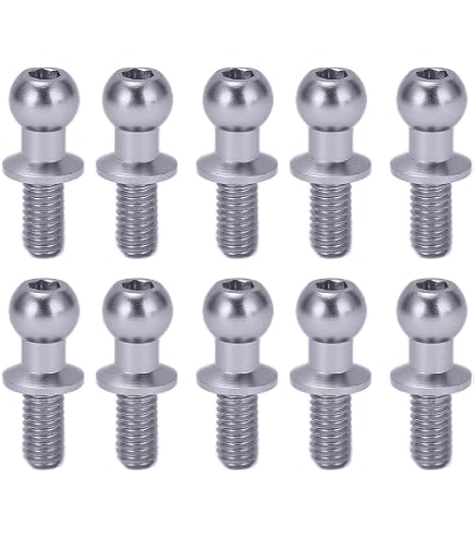 Amazon.com: Tamiya 53969 Hex Head Ball Connector 5x8mm : Toys & Games