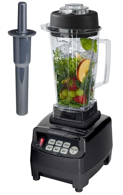 Profi Smoothie Maker Power Mixer Blender Icecrusher 2,0 l mit Edelstahlmesser (6 integrierten Stahlkingen) - mit dem kraftvol