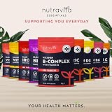 Nutravita Vitamin B Complex 180 Tablets 6 Months High Strength B1-B12 Biotin D3 view 6